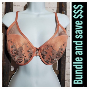 38C Padded Bra Push Up Padded‎ Underwire Floral